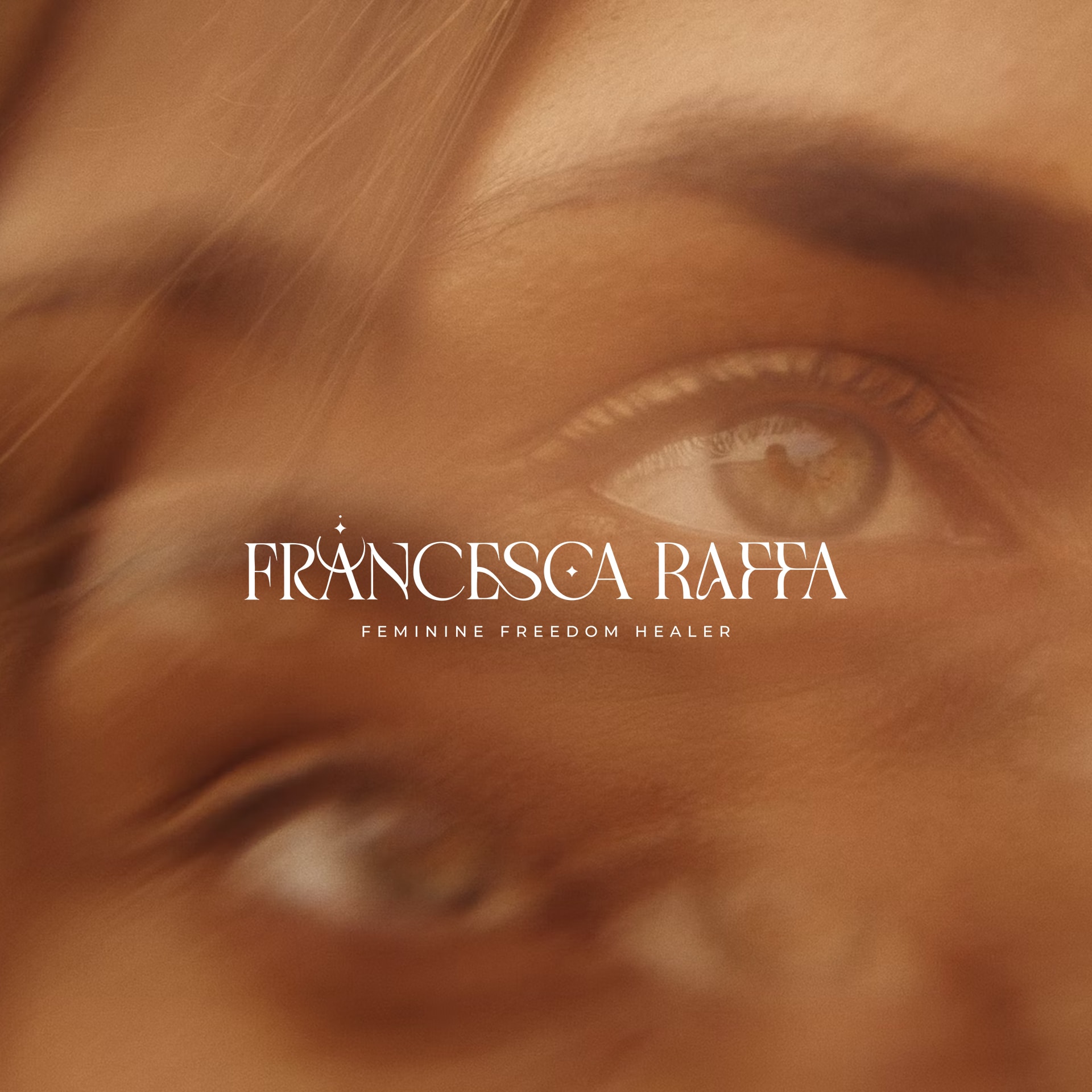 luxury feminine logo design and branding for Francesca Raffa