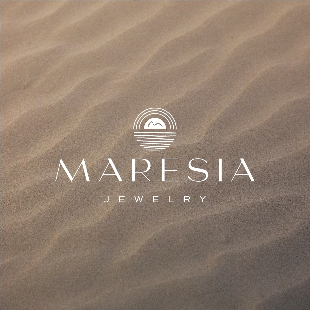 Maresia jewelry BeachLogo Design