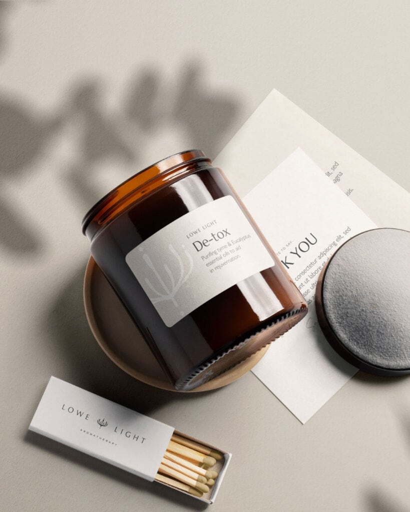 Soy Candle Brand Identity