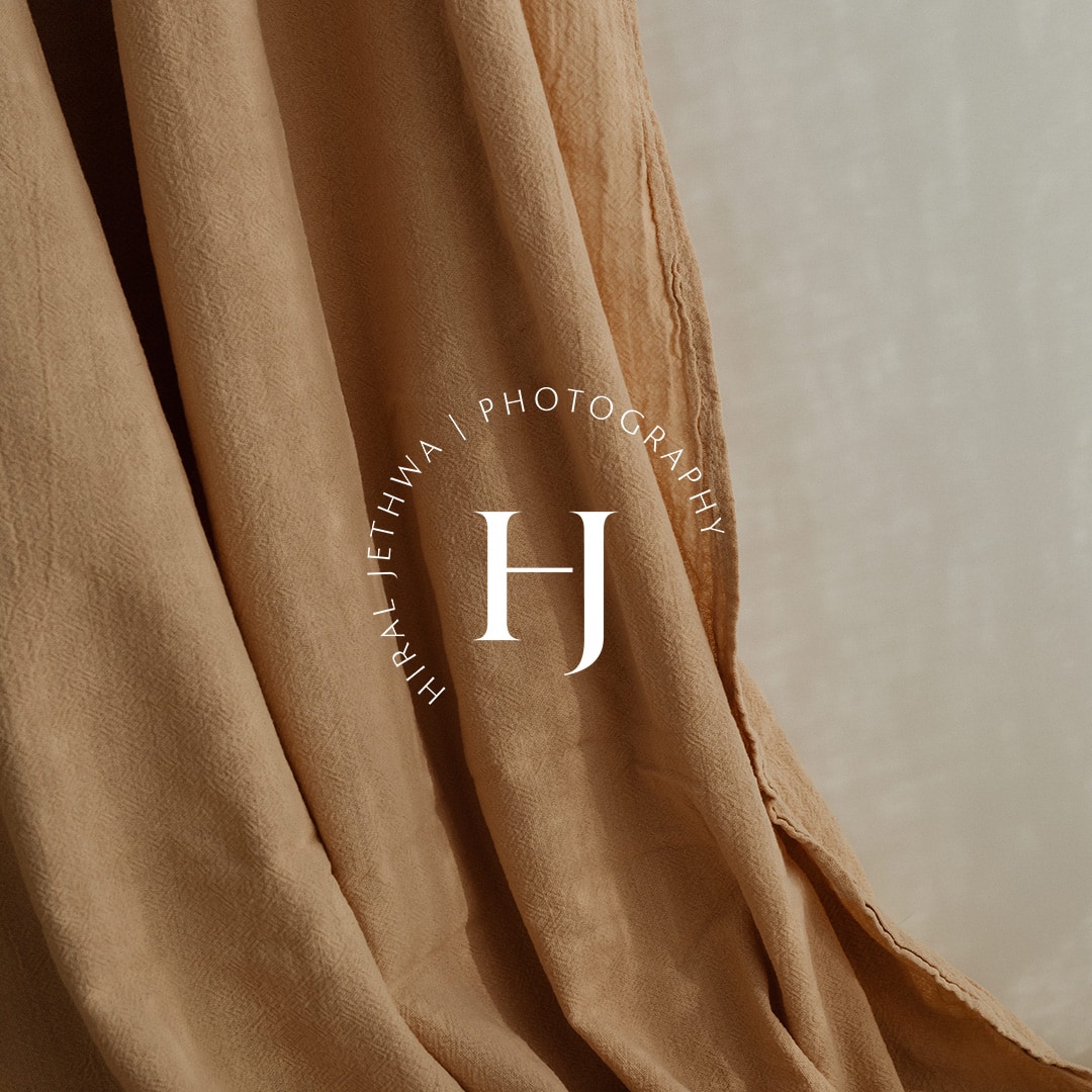 Photography logo for Hiral Jethwa by Kate Male