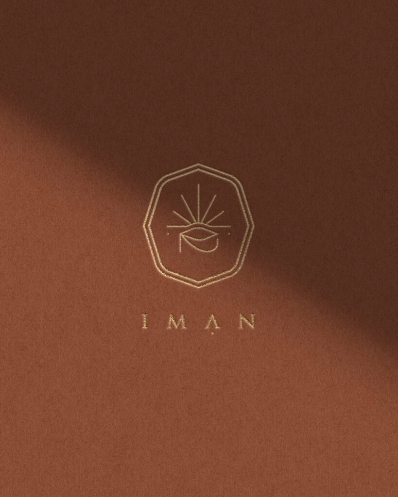 Horus eye Logo Design for Iman - Feminine Energy Healer